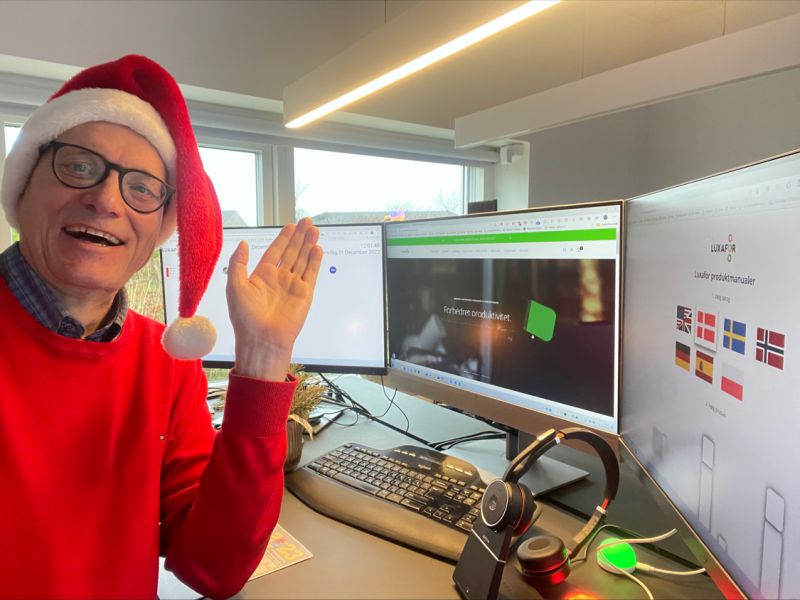 Julen banker på døren … ✊🏻🚪🎄