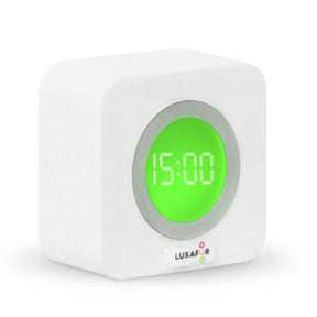 Luxafor Pomodoro Timer 4 dages arbejdsuge hvid lyser grønt uden baggrund