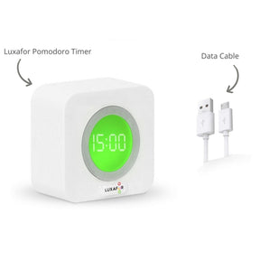 Luxafor Pomodoro Timer 4 dages arbejdsuge med kabel uden baggrund